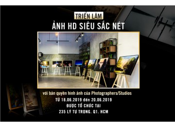 Triển lãm ẢNH HD SIÊU SẮC NÉT với bản quyền hình ảnh của Photographers/Studio